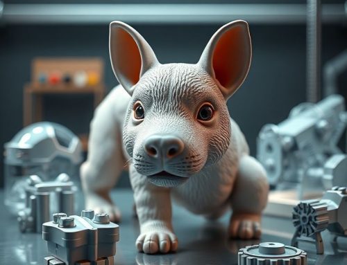 Создание персонализированных 3D-протезов для животных: пошаговое руководство для любителей домашних решений